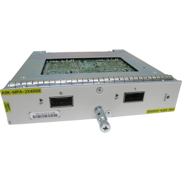Cisco A9K-MPA-2X40GE 2-Port 40G Modular Port Adapter for High-Speed – High-Performance, Refurbished, 1 Year Warranty