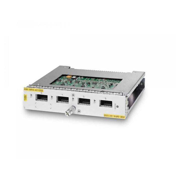Cisco A9K-MPA-4X10GE 4-Port 10G Modular Port Adapter with Enhanced – High-Performance, Refurbished, 1 Year Warranty