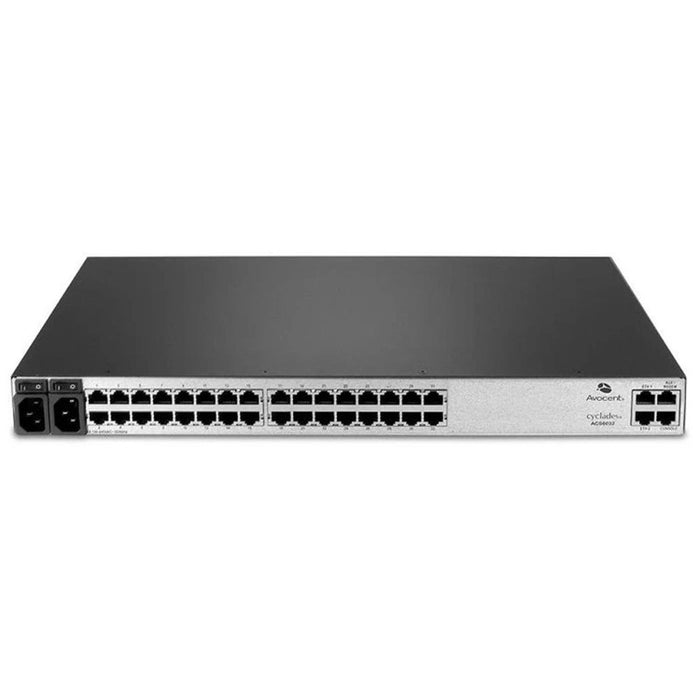 Avocent ACS6032MDAC 32-Port Console Server with Integrated Modem and – High-Performance, Refurbished, 1 Year Warranty