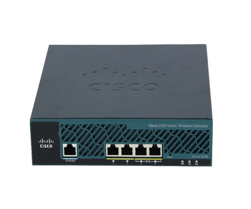 Cisco AIR-CT2504-15-K9 Wireless Controller for 15 Access Points Refurbished 1 Year Warranty