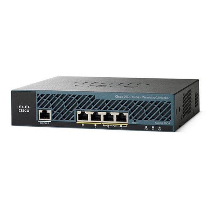 Cisco AIR-CT2504-HA-K9 Wireless LAN Controller with High Availability Configuration – High-Performance, Refurbished, 1 Year Warranty