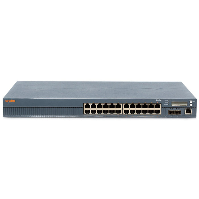Aruba ARCN7024 24-Port Controller Appliance for Campus Wired and – High-Performance, Refurbished, 1 Year Warranty