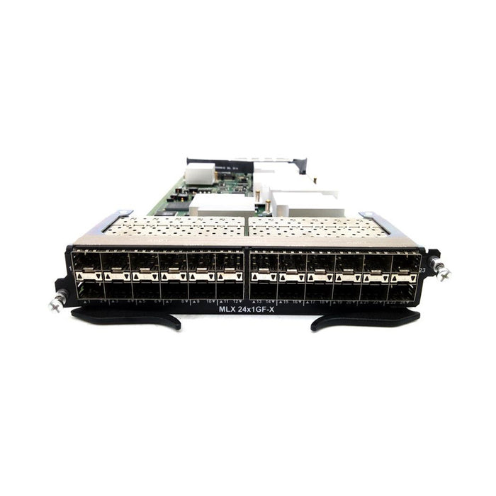 Brocade BR-MLX-1GFX24-X 24-Port 1GbE Fiber Line Card for Optical – High-Performance, Refurbished, 1 Year Warranty