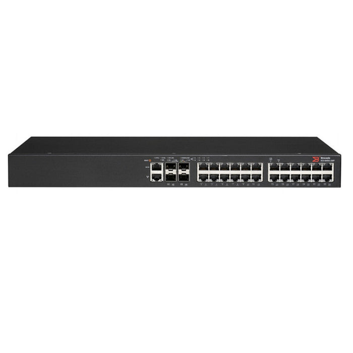 Brocade ICX6450-24 24-Port Layer 3 Gigabit Switch with Static – High-Performance, Refurbished, 1 Year Warranty