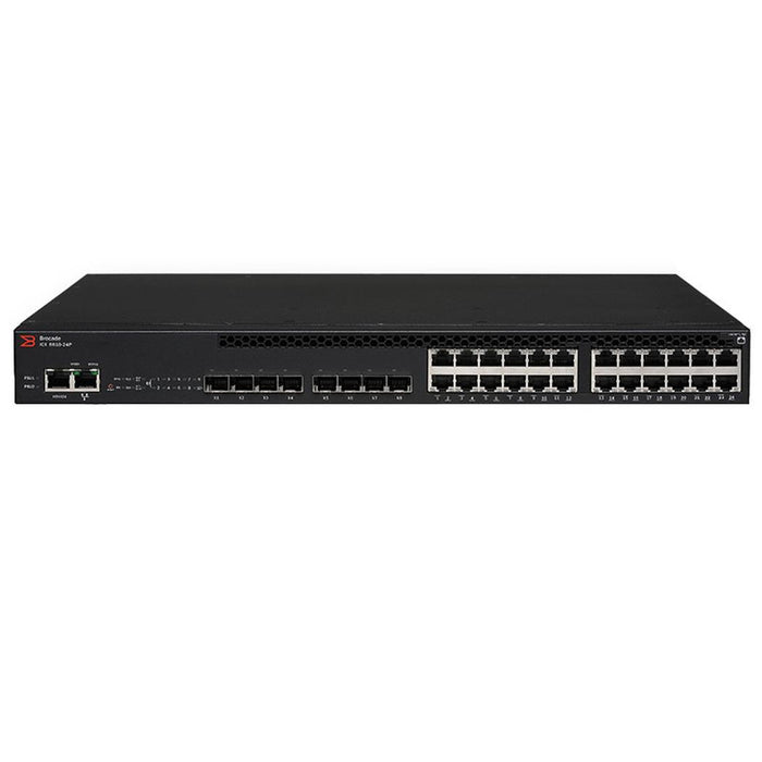 Brocade ICX6610-24-I 24-Port Campus Access Switch with Scalable Architecture – High-Performance, Refurbished, 1 Year Warranty