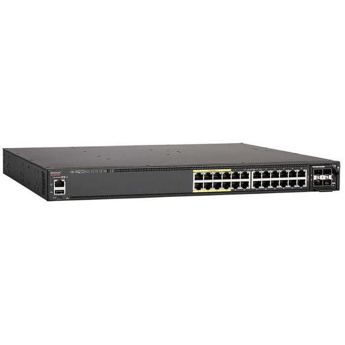Brocade ICX7450-24P 24-Port PoE+ Stackable Switch for Access Layer – High-Performance, Refurbished, 1 Year Warranty