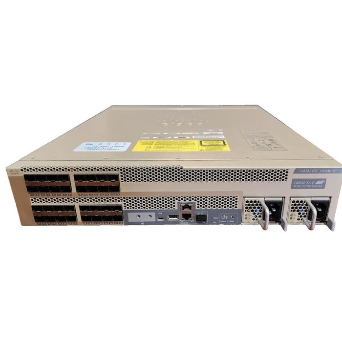 Cisco C6832-X-LE 32-Port 10G Modular Switch with 8x 40G Expansion Refurbished 1 Year Warranty