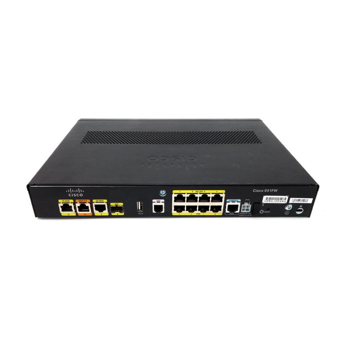 Cisco C891FW-A-K9 8-Port Gigabit Router with Wi-Fi and SFP Refurbished 1 Year Warranty
