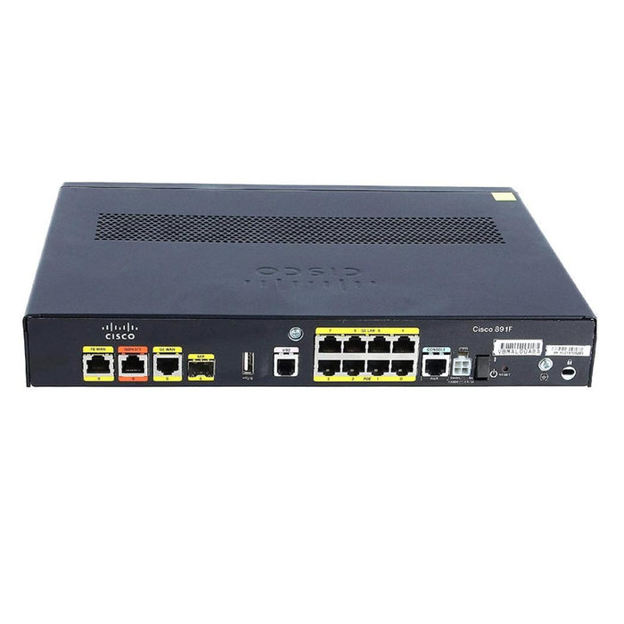 Cisco C891F-K9 8-Port Gigabit Router with SFP and PoE Refurbished 1 Year Warranty