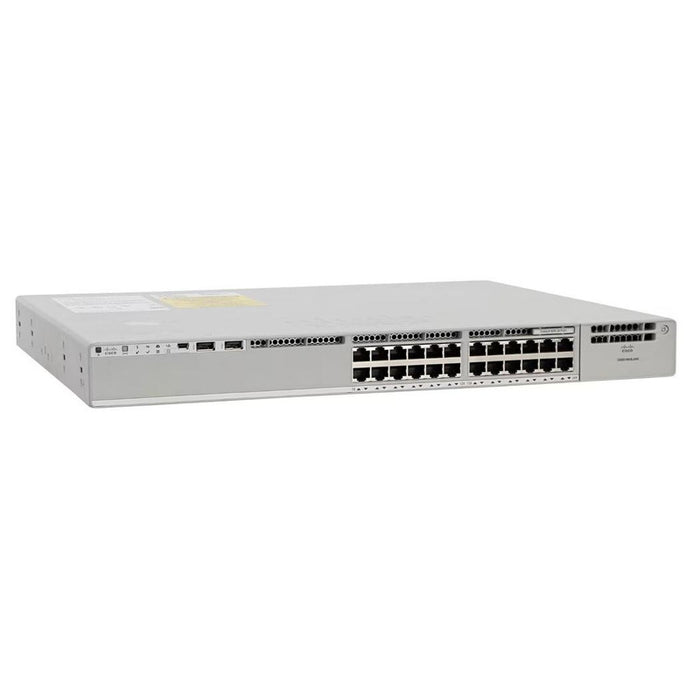 Cisco C9200-24P-E 24-Port PoE+ Switch with Modular Uplink Slots Refurbished 1 Year Warranty