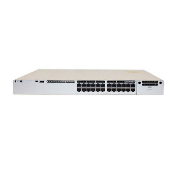 Cisco C9300-24P-A 24-Port PoE+ Gigabit Switch with Net. Advantage Refurbished 1 Year Warranty