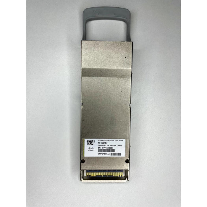 Cisco CVR-CFP2-CPAK10 CPAK to CFP2 Adapter Module for Compatibility – High-Performance, Refurbished, 1 Year Warranty