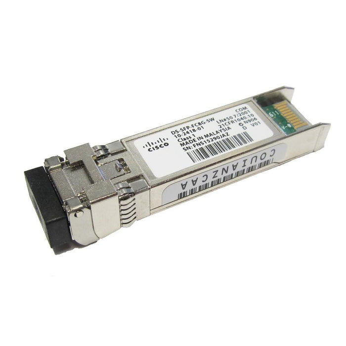 Cisco DS-SFP-FC8G-SW 8G Fibre Channel Shortwave SFP Transceiver for – High-Performance, Refurbished, 1 Year Warranty