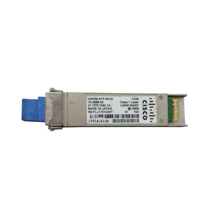 Cisco DWDM-XFP-56.55= 10G DWDM XFP Optical Transceiver for High-Speed – High-Performance, Refurbished, 1 Year Warranty