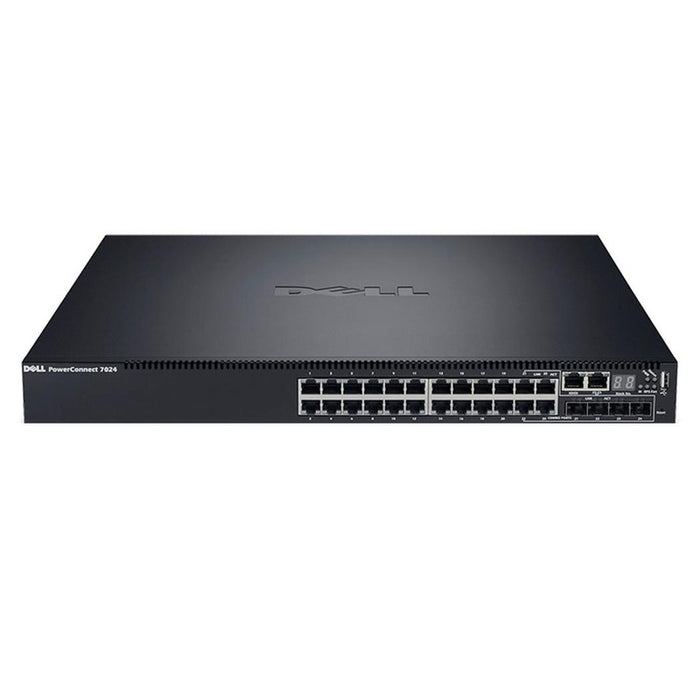 Dell POWERCONNECT 7024P 24-Port PoE+ Managed Switch – Enterprise Access Layer Refurbished 1 Year Warranty