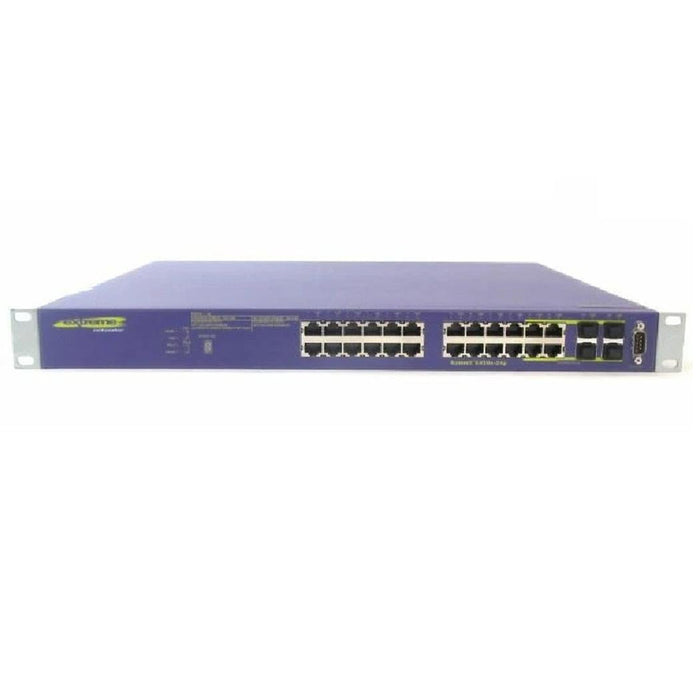 Extreme 16142 X450E-24P 24-Port Gigabit PoE Switch 4x SFP Refurbished 1 Year Warranty