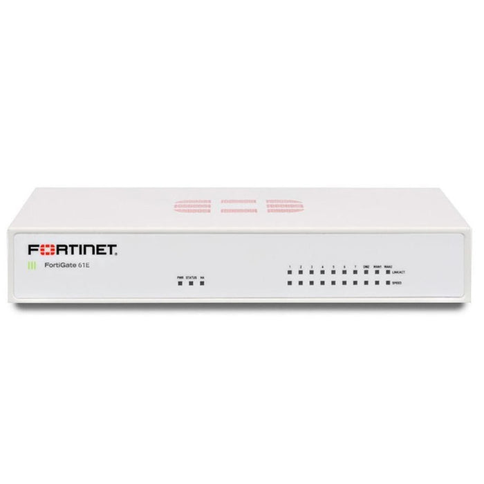 Fortinet FG-61E Compact Security Appliance with SD-WAN and Web – High-Performance, Refurbished, 1 Year Warranty