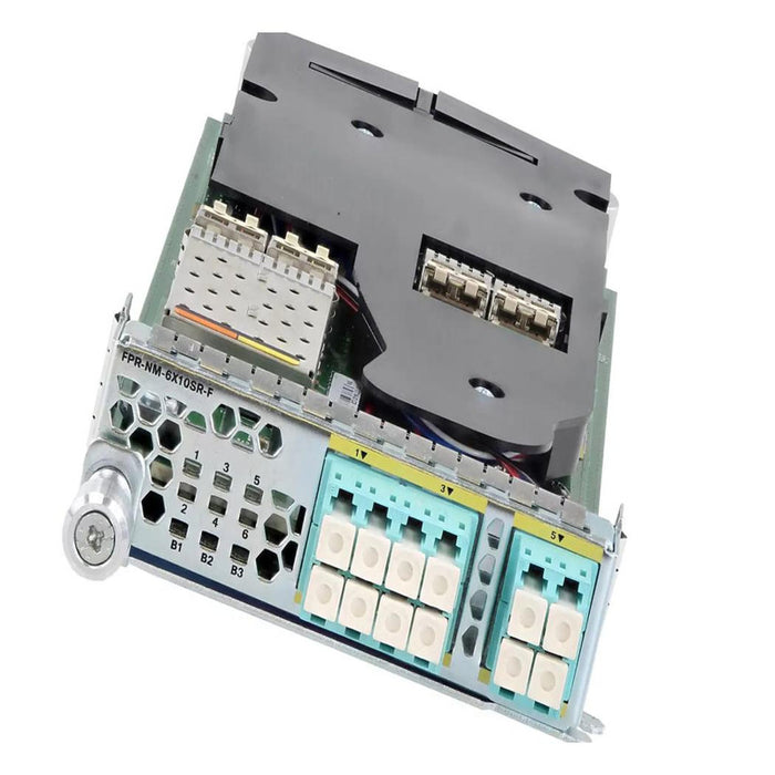 Cisco FPR-NM-6X10SR-F 6-Port 10G SR Network Module with Optical – High-Performance, Refurbished, 1 Year Warranty