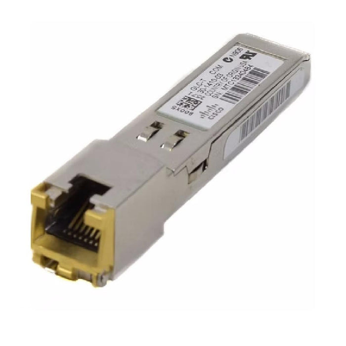 Cisco GLC-T 1000BASE-T SFP Transceiver with RJ45 Interface for – High-Performance, Refurbished, 1 Year Warranty