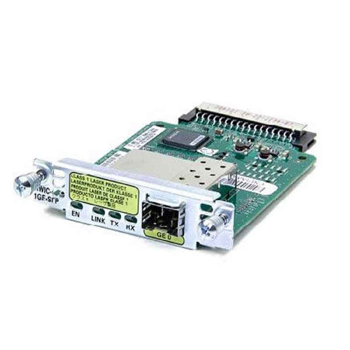 Cisco HWIC-1GE-SFP 1-Port Gigabit Ethernet WAN Module Refurbished 1 Year Warranty