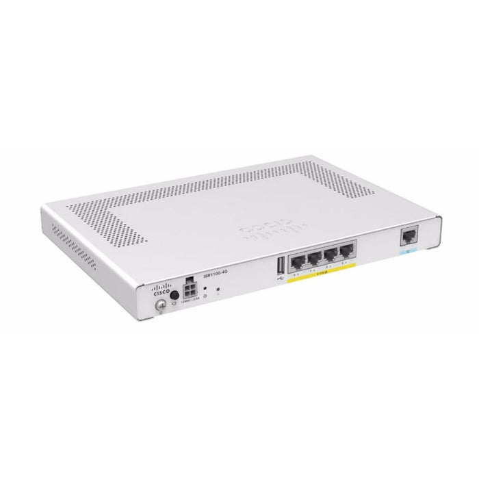 Cisco ISR1100-6G 6-Port Gigabit Ethernet Router for High-Speed Enterprise – High-Performance, Refurbished, 1 Year Warranty