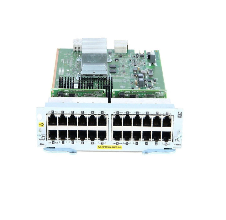 HP J9986A 24-Port Gigabit PoE+ MACsec zl2 Module Refurbished 1 Year Warranty