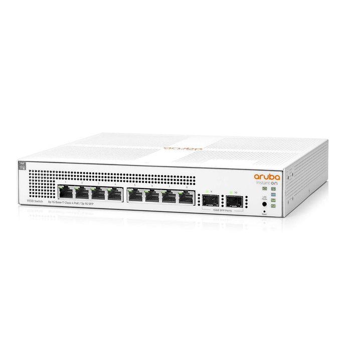 HPE Aruba JL681A 8G PoE+ 2x SFP 124W Switch - Refurbished 1 Year Warranty