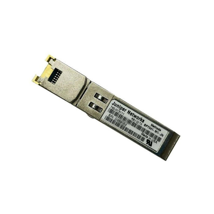 Juniper CTP-SFP-1GE-T 1G SFP RJ45 Transceiver for Copper-Based Gigabit – High-Performance, Refurbished, 1 Year Warranty