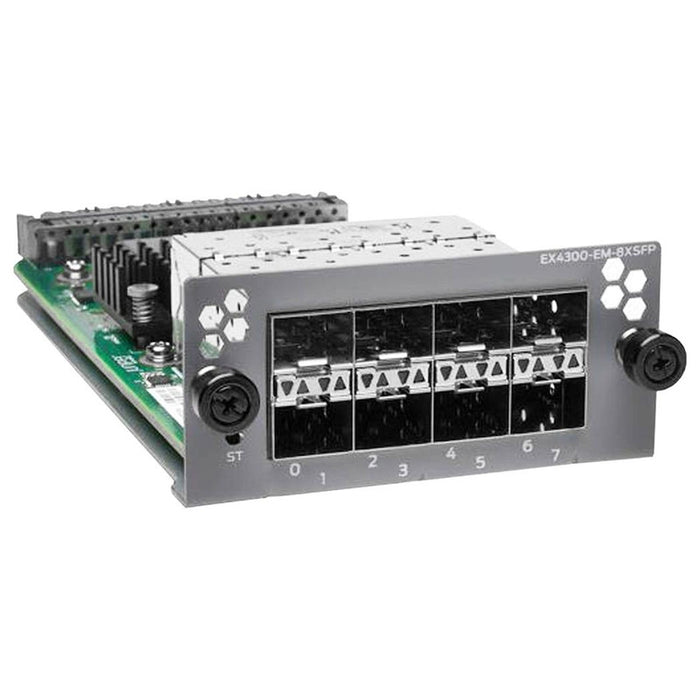 Juniper EX-UM-8X8SFP 8-Port 1G SFP Expansion Module for High-Density – High-Performance, Refurbished, 1 Year Warranty