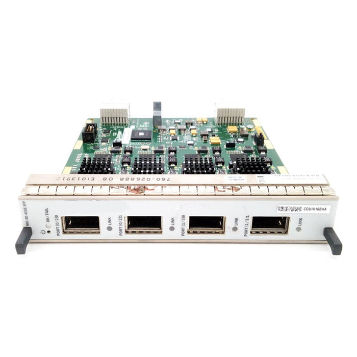 Juniper MIC-3D-4XGE-XFP 4-Port 10GbE XFP Line Module Refurbished 1 Year Warranty