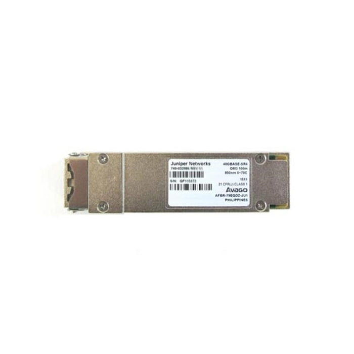 Juniper QSFPP-40GBASE-SR4 40G QSFP+ Transceiver – Multimode SR Optics Refurbished 1 Year Warranty