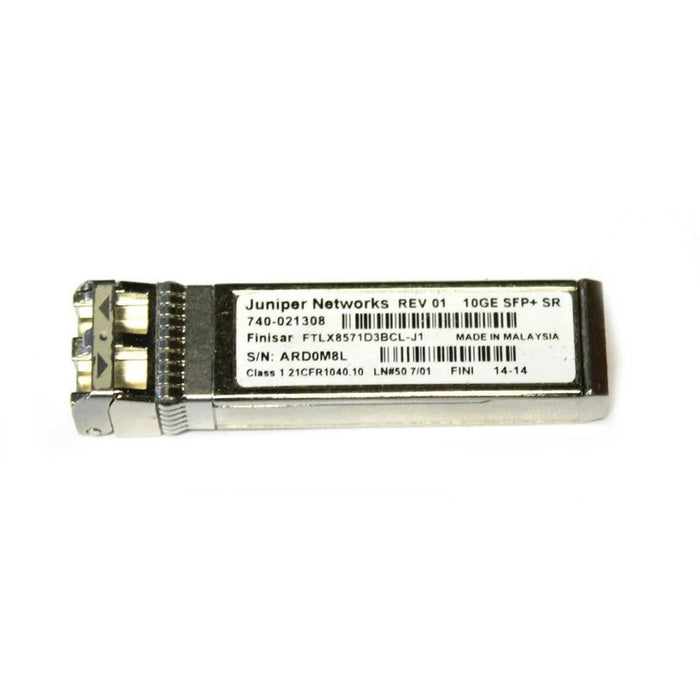 Juniper SFPP-10GE-SR 10G Multirate SFP+ – Short-Range Optical Transceiver Refurbished 1 Year Warranty