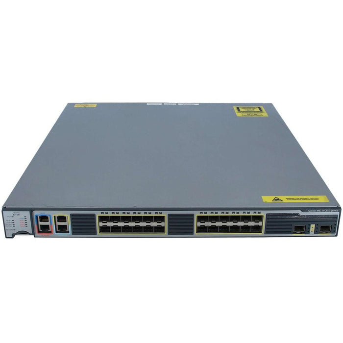 Cisco ME-3600X-24FS-M 24-Port Aggregation Ethernet Switch with MPLS and – High-Performance, Refurbished, 1 Year Warranty