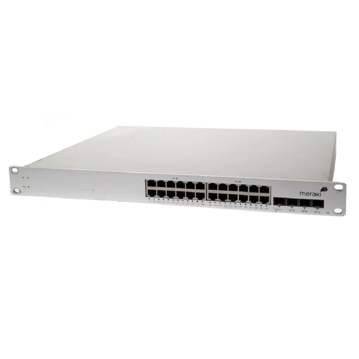 Cisco Meraki MS22P‑HW 24‑Port Gigabit PoE+ Cloud‑Managed Switch Refurbished 1 Year Warranty