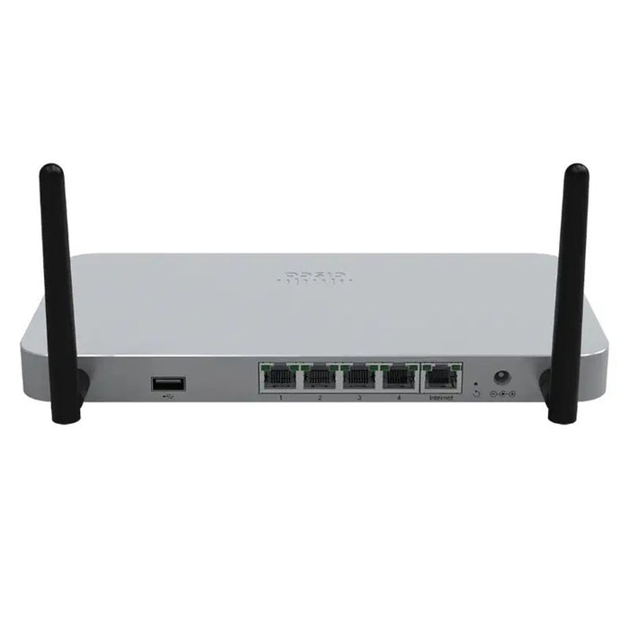 Cisco Meraki MX64W-HW Cloud Managed Security Appliance with Wi-Fi Refurbished 1 Year Warranty