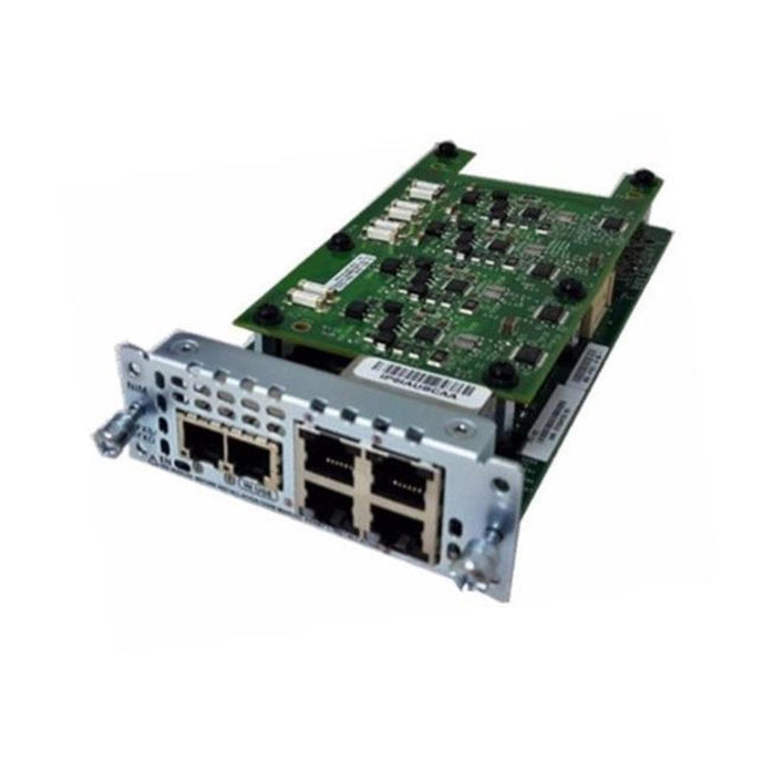 Cisco NIM-2FXS/4FXO Voice/WAN Module – FXS FXO ISR Integration Refurbished 1 Year Warranty