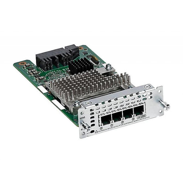 Cisco NIM-4FXS 4-Port Voice FXS Interface for ISR Voice Gateway Refurbished 1 Year Warranty