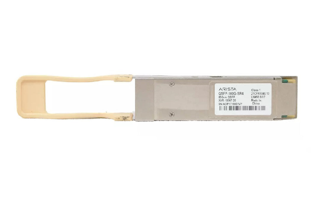 Arista QSFP-100G-SR4 100G QSFP28 Transceiver – Short-Range High-Bandwidth Link Refurbished 1 Year Warranty