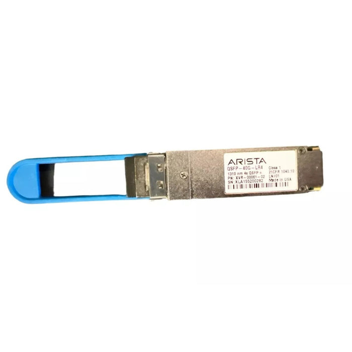 Arista QSFP-40G-LR4 40G QSFP+ Transceiver – 10km Optical Fiber Support Refurbished 1 Year Warranty