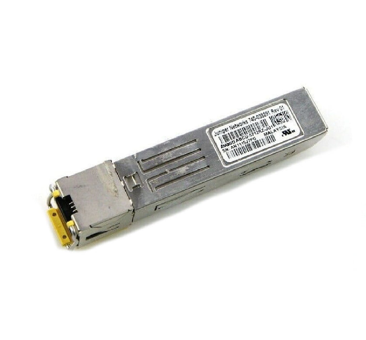 Juniper SFP-1GE-T 1000BASE-T RJ45 Copper SFP Transceiver Module Refurbished 1 Year Warranty