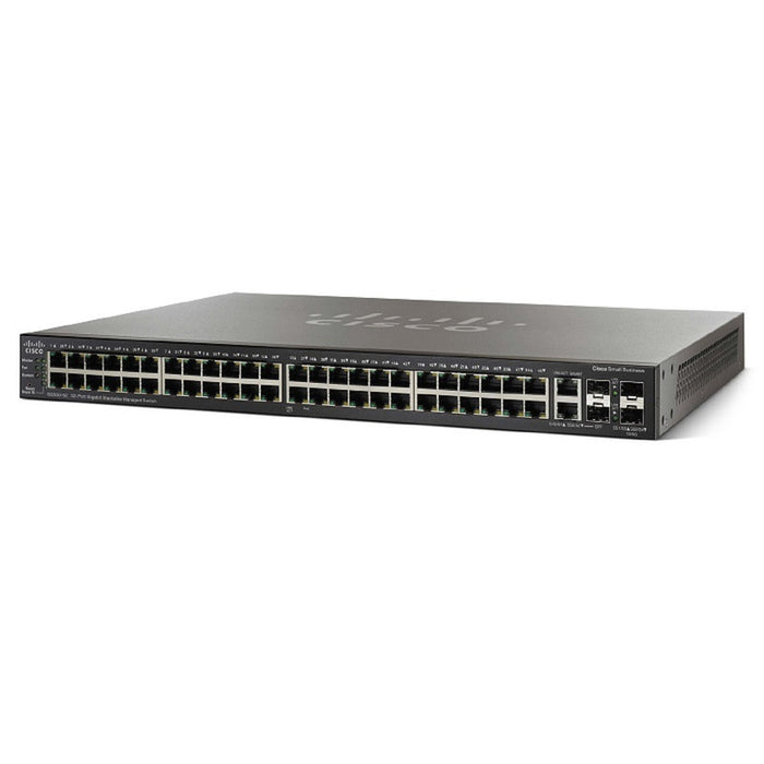 Cisco SG300-52P-K9 52-Port Gigabit PoE Layer 3 Managed Switch Refurbished 1 Year Warranty