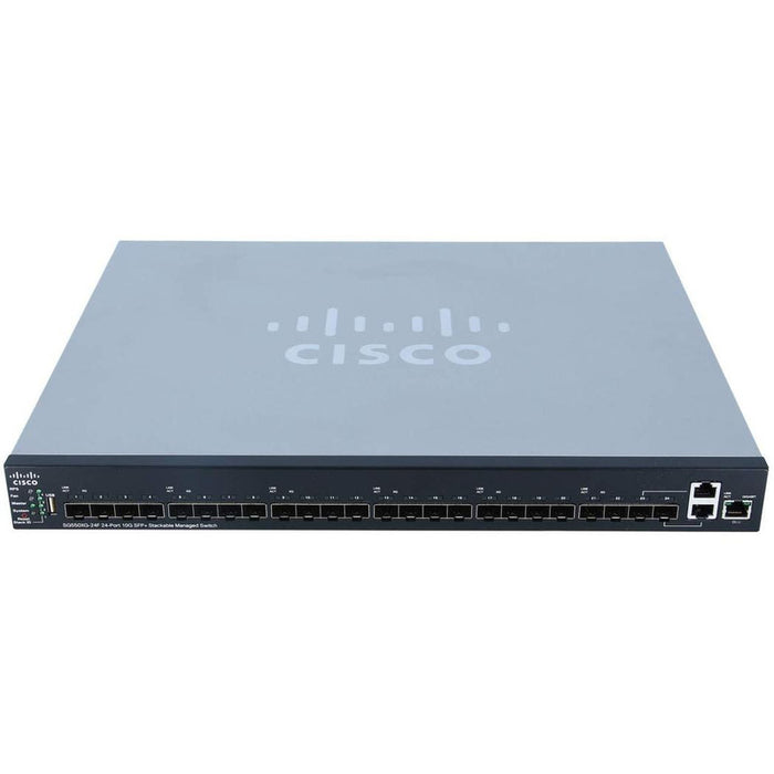 Cisco SG550XG-24F-K9 24-Port 10G SFP+ Managed Switch – L3 Aggregation Refurbished 1 Year Warranty