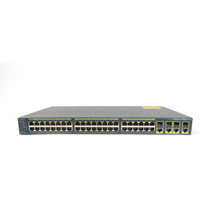 Cisco WS-C2960G-48TC-L 48-Port 1G, 4x Dual-Purpose Uplinks - Refurbished 1 Year Warranty