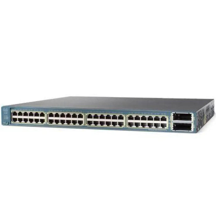 Cisco WS-C3560E-48PD-E 48-Port PoE L3 Switch, 2x10G X2 - Refurbished 1 Year Warranty