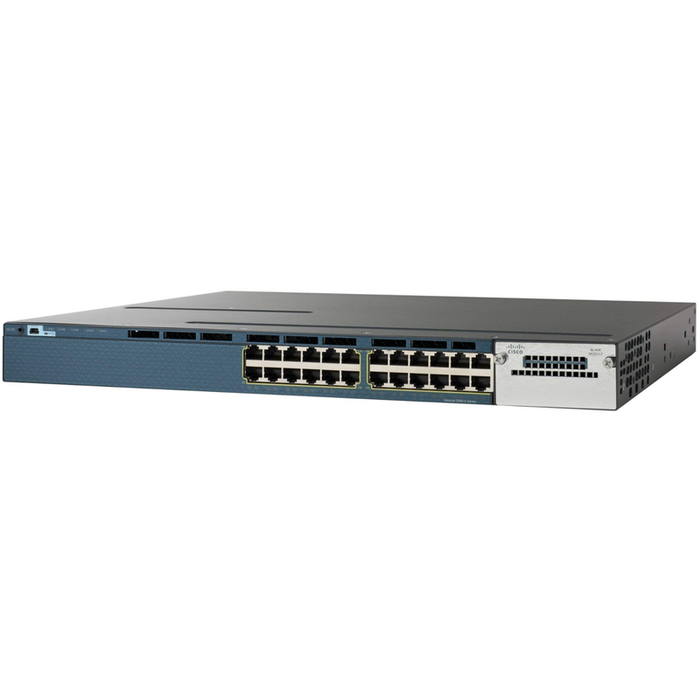 Cisco WS-C3560X-24P-L 24-Port PoE+ Switch - Refurbished 1 Year Warranty