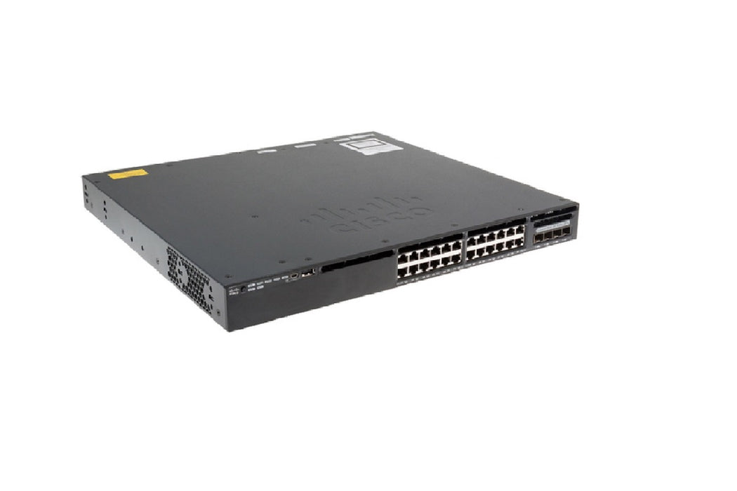 Cisco WS-C3650-24PS-S 24-Port PoE+ Switch with 4x SFP Uplinks Refurbished 1 Year Warranty