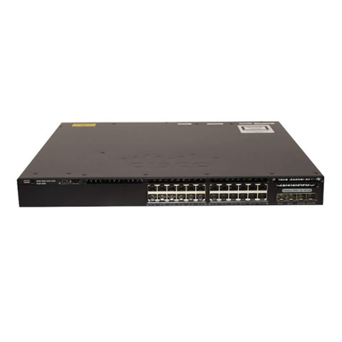 Cisco WS-C3650-24PWS-S 24-Port PoE+ Switch, 4x 1G SFP - Refurbished 1 Year Warranty