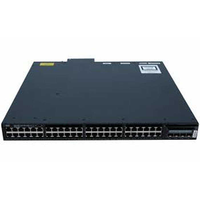 Cisco WS-C3650-48FS-L 48-Port PoE+ Switch, 4x 1G SFP - Refurbished 1 Year Warranty