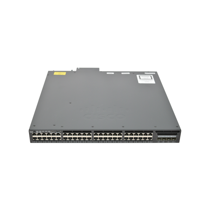 Cisco WS-C3650-48FWD-S 48x PoE+ Switch, 2x10G SFP+ + 2x1G SFP - Refurbished 1 Year Warranty