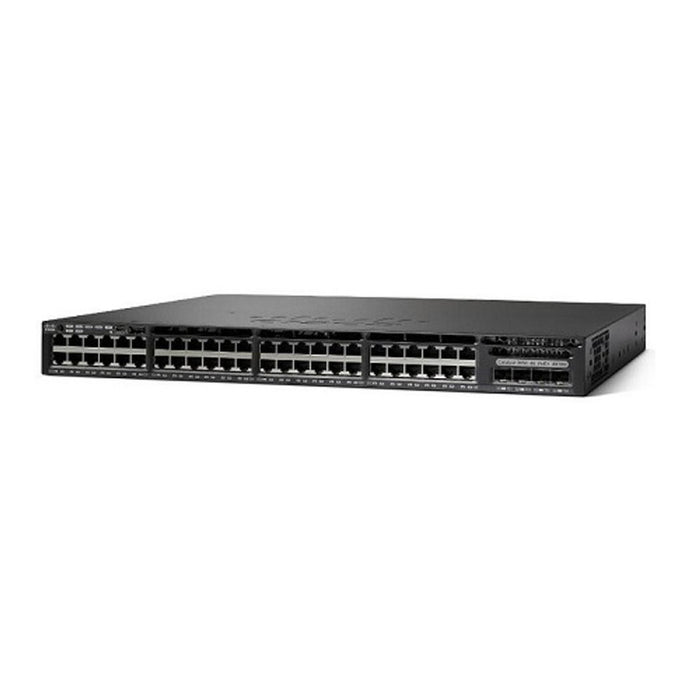 Cisco WS-C3650-48FWQ-S 48-Port PoE+ Switch, 4x10G SFP+ - Refurbished 1 Year Warranty